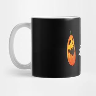 Funny Halloween Pumpkin Eating Ghost Mug